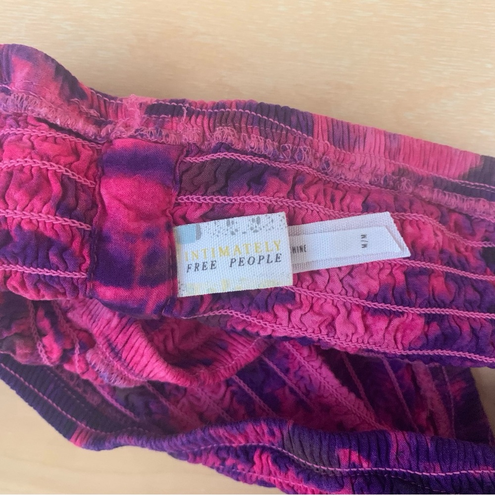 Free People Pink and Purple Bandeau - Picture 3 of 3